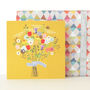 Bunch Of Flowers Card, thumbnail 1 of 5