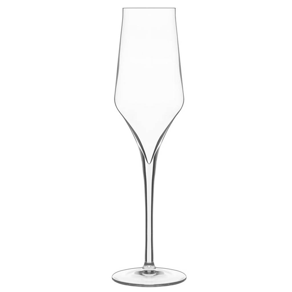 elegant tapered champagne flutes by dibor | notonthehighstreet.com