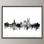 Bath Skyline Cityscape Art Print, thumbnail 3 of 8