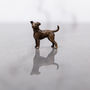 Miniature Bronze Jack Russell Sculpture 8th Anniversary, thumbnail 5 of 11