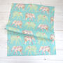 Elephant Linen Tea Towel, thumbnail 2 of 4