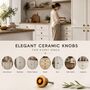 Minimalist Circle Ceramic Cabinet Knob, thumbnail 6 of 9