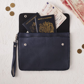 Family Leather Travel Wallet, 4 of 10