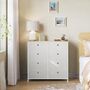 Chest Of Drawers Storage Unit Easy Pull Fabric Drawers, thumbnail 4 of 12