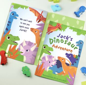 Personalised Pet Dinosaur Story Book, 5 of 8