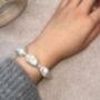 Luxury Baroque Pearl Bracelet, thumbnail 3 of 4