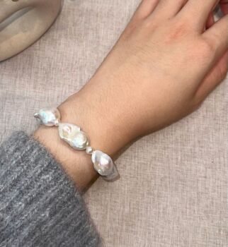 Luxury Baroque Pearl Bracelet, 3 of 4