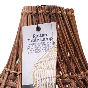 Rattan Table Lamps, 5 of 10