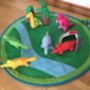 Fair Trade Dinosaur Play Set, thumbnail 1 of 4
