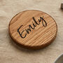 Personalised Wooden Name Coaster, thumbnail 1 of 3
