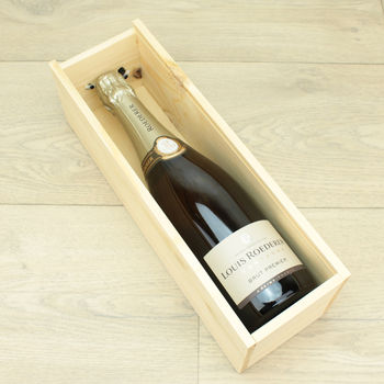 Personalised Happy Birthday Wooden Bottle Box, 2 of 5