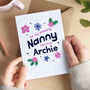 Personalised Female Relation Card Auntie, Nana, Mum Etc, thumbnail 1 of 3