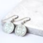 Handmade Coin Earrings With Sterling Silver Ear Wire, thumbnail 2 of 10