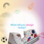 Doodle My Shoe, Customise Your Own Trainers! The UK 'S 1st Doodle And Wash Kids Shoes/ Trainers! Includes Free Stencils, thumbnail 7 of 9
