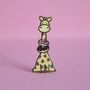 Cute Giraffe Enamel Pin, thumbnail 6 of 6