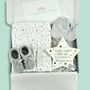 Twinkle Twinkle Little Star New Baby Letterbox Gift Set, thumbnail 1 of 6