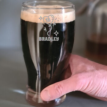 18th Birthday Pint Glass, 5 of 12
