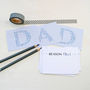 Personalised Best Dad Notes, thumbnail 8 of 12