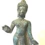 Ornamental Standing Buddha In Brass/Copper Design Four, thumbnail 2 of 2