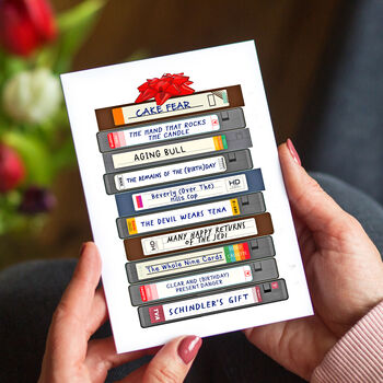 Funny Movie Puns Birthday Card, 2 of 4