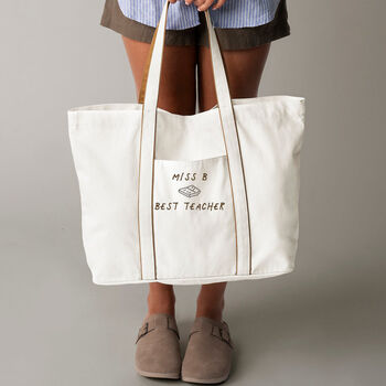 Teacher's Gift Posh Book Bag, 2 of 2