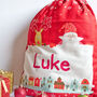 Personalised Red Or Green Large Christmas Santa Sack, thumbnail 3 of 4