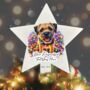 Personalised Border Terrier In Christmas Lights, thumbnail 8 of 10