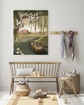 Wind In The Willows Book Cover Vintage Art Print, 2 of 3