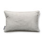 Luxury Heavy Linen Blend Cushion, Beige Natural Linen Colour, thumbnail 4 of 7