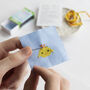 Kawaii Chick Mini Cross Stitch Kit, thumbnail 1 of 9