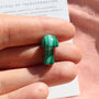 Malachite Mushroom Crystal Gift – With Pouch And Card, thumbnail 5 of 7