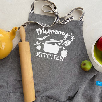 Personalised Pure Cotton Kitchen Apron, 10 of 12