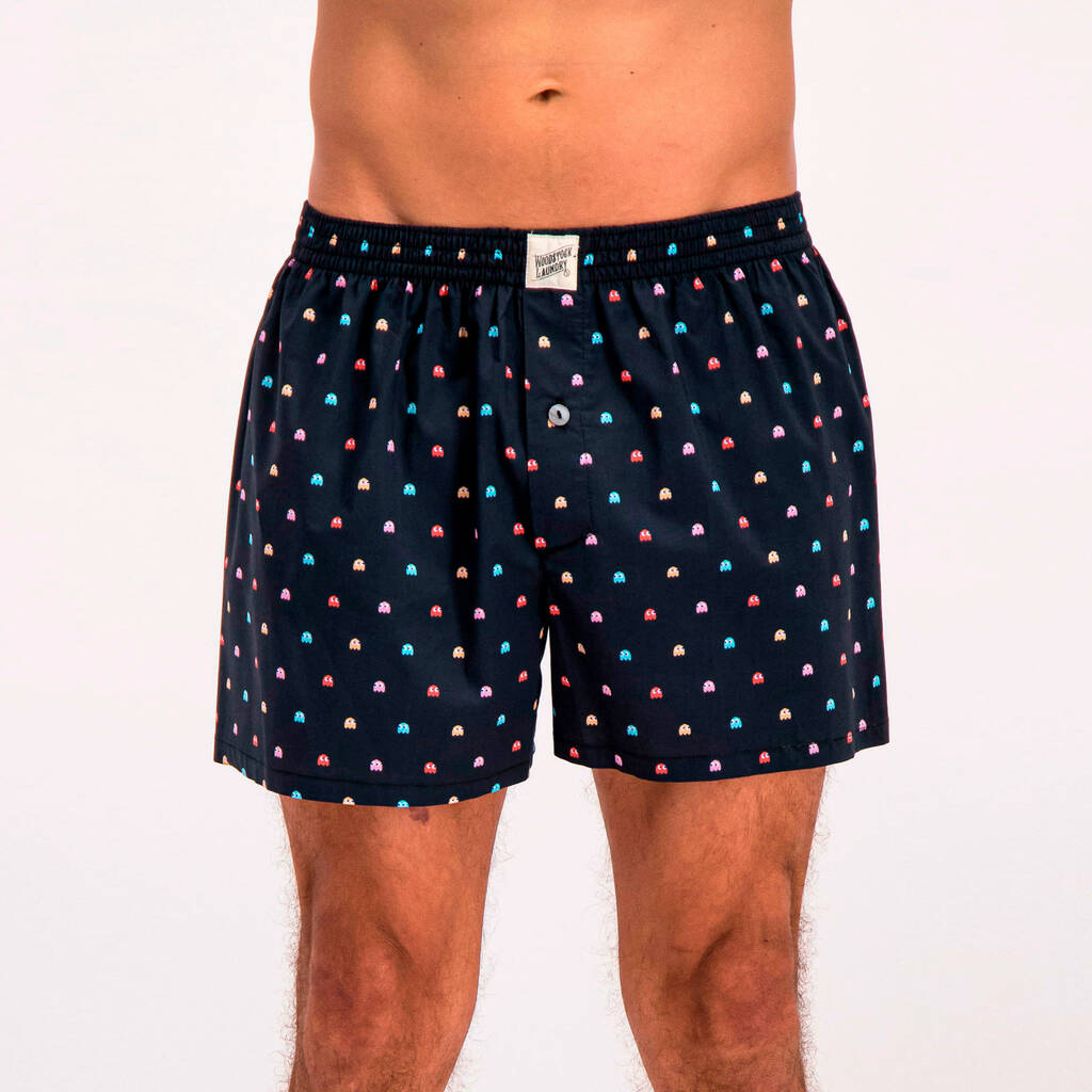 P Ghost Mens Boxer Shorts By Woodstock Laundry UK | notonthehighstreet.com