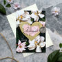 Scratch Off Black Magnolia Bridesmaid Card, thumbnail 1 of 3