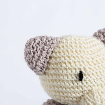 Jenny The Panda Knitting Kit, 7 of 11