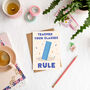 Your Classes Rule Teacher Card | Thank You Cards, thumbnail 2 of 3