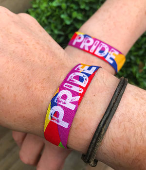 Pride Wristbands / Gay Pride Rainbow Wristbands, 3 of 4