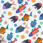 Fish Wrapping Paper Roll Or Folded, thumbnail 3 of 3