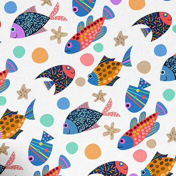 Fish Wrapping Paper Roll Or Folded, 3 of 3