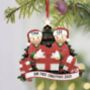 Personalised Selfie Couple Christmas Decoration, thumbnail 2 of 7