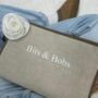 Canvas Large Clutch Bag Personalised, thumbnail 4 of 5