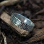 Bark Effect Rings In 9ct White Eco Gold, thumbnail 2 of 11