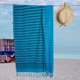 Personalised Cotton Beach Towel, Sustainable Gift, thumbnail 7 of 8