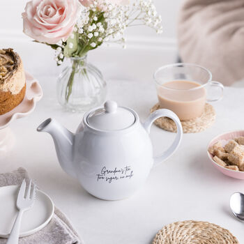 Personalised Engraved Tea For One, 8 of 11