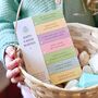 Personalised Easter Activity Ideas Coupon Card, thumbnail 2 of 2