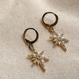 Orion Delicate Star Charm Earrings, thumbnail 1 of 3