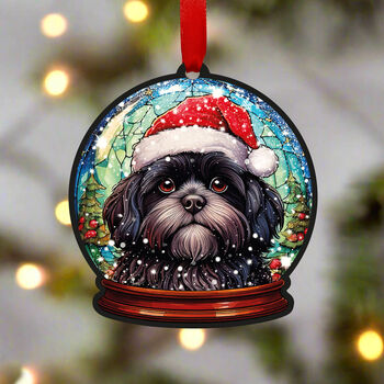 Shih Tzu Dog Tree Decoration, 3 of 6