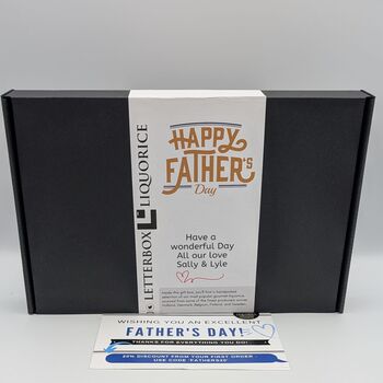 Father's Day Great British Liquorice Selection Box Personalised, 11 of 11