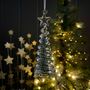Hanging Glass Christmas Tree Decoration, thumbnail 2 of 2