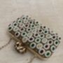 Liyana Handcrafted Multicoloured Beaded Clutch, thumbnail 5 of 6